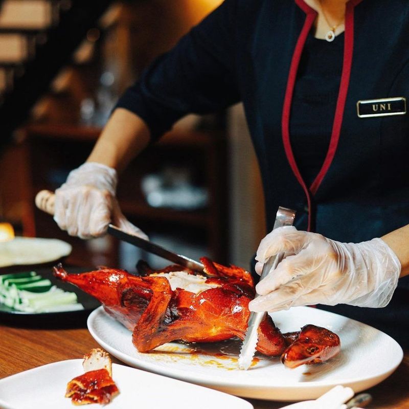 Tempat makan bebek peking enak