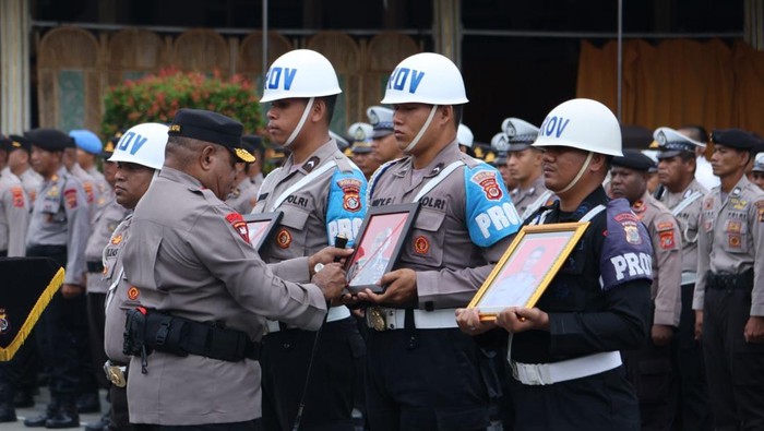 3 Perwira Polda Papua disanksi PTDH karena kasus asusila hingga perselingkuhan. Dokumen Istimewa