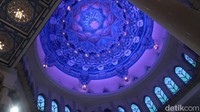 Foto: Susana bagian dalam Masjid Agung Medan (Kartika Sari/detikSumut)