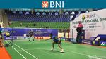 Foto: Ragam Aksi Para Pebulutangkis Muda di BNI Sirnas Riau Hari Kedua