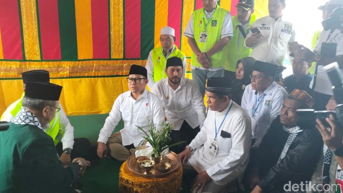 Cawapres Muhaimin Iskandar saat kampanye di Banda Aceh