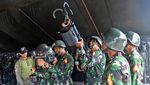Demontrasi Serangan Kilat Prajurit Brigif 2 Marinir