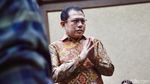 Ekspresi Hasbi Hasan Didakwa Terima Suap Rp 11,2 M Kasus Pengurusan Perkara