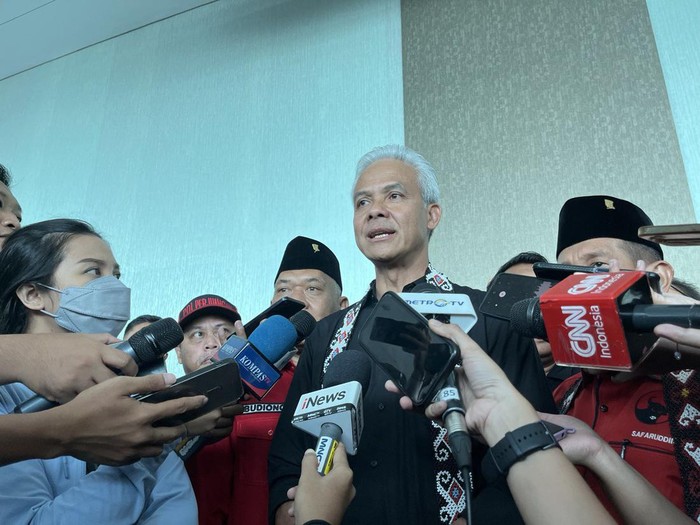 Ganjar Pranowo kampanye di Balikpapan (Rumondang/detikcom)