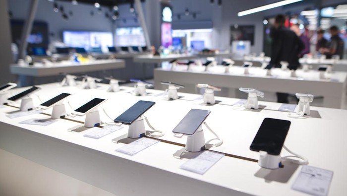 Ilustrasi Display HP