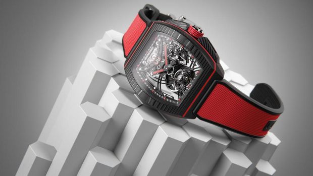 Ilustrasi Jam Tourbillon