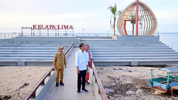 Jokowi di Kota Kupang