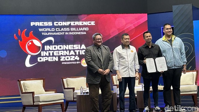 Tahun depan Indonesia menjadi tuan rumah turnamen biliar kelas dunia pada awal tahun depan. Nama resminya Indonesia International Open 2024. Ajang itu akan digelar 21-25 Januari 2024.