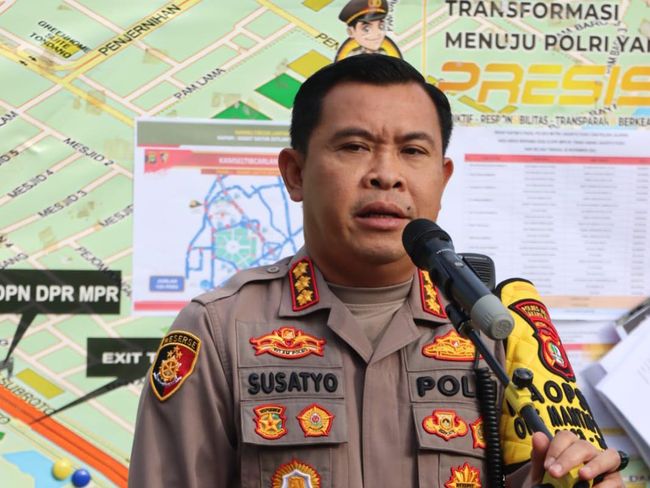 Kapolres Metro Jakarta Pusat Kombes Susatyo Purnomo Condro