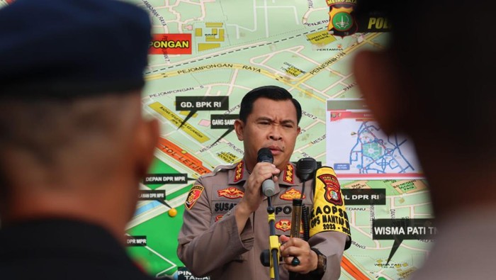 Kapolres Metro Jakarta Pusat Kombes Susatyo Purnomo Condro