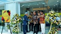 Beginilah suasana kantor KCP baru yang berada di kawasan Industri Sentul, Bogor usai diresmikan.