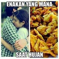 Suasana saat hujan memang menyenangkan dan menenangkan. Siapa nih yang paling suka saat hujan turun?