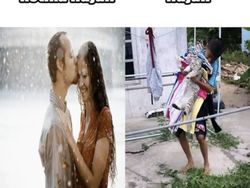 Meme Nikmatnya Hujan, Sambil Makan Mie Enak, Nih!