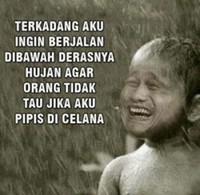 Suasana saat hujan memang menyenangkan dan menenangkan. Siapa nih yang paling suka saat hujan turun?