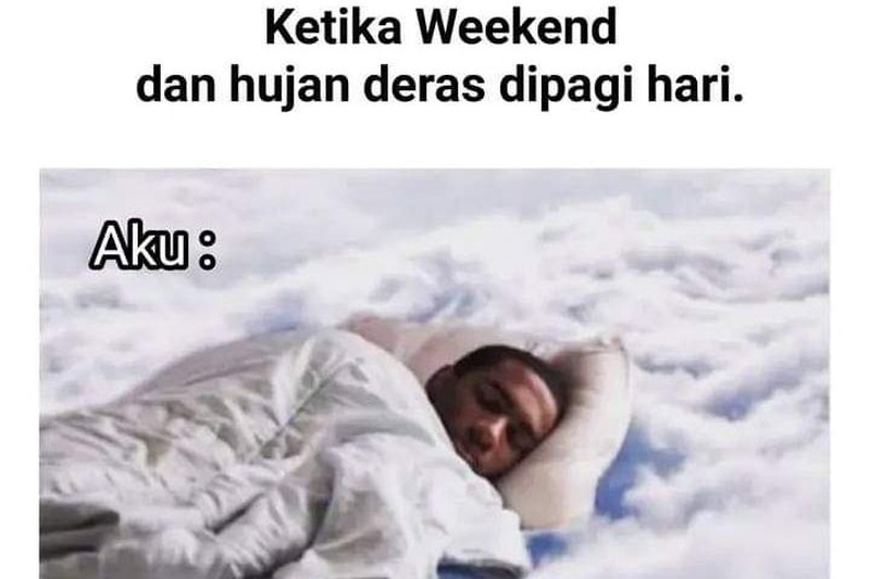 Suasana saat hujan memang menyenangkan dan menenangkan. Siapa nih yang paling suka saat hujan turun?