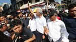 Momen Ganjar Blusukan ke Pasar Baru Balikpapan