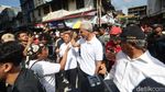 Momen Ganjar Blusukan ke Pasar Baru Balikpapan