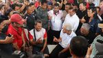 Momen Ganjar Blusukan ke Pasar Baru Balikpapan