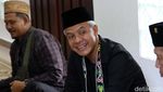 Momen Ganjar Silaturahmi ke Ponpes Syaikhona Cholil Balikpapan