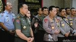 Momen Panglima TNI Sowan ke Kapolri Bahas Sinergitas