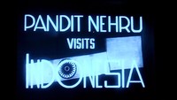 Lewat dokumenter yang diserahkan oleh Duta Besar Australia untuk Indonesia, Penny Williams, tertangkap momen mendaratnya Pandit Nehru di Indonesia. Foto: Arsip Nasional Republik Indonesia