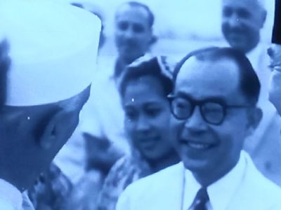 Momen Pandit Nehru Kunjungi Indonesia pada 1950, Disambut Sukarno-Hatta