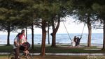 Pantai Piwang, Tempat Asik Menghabiskan Sore di Natuna