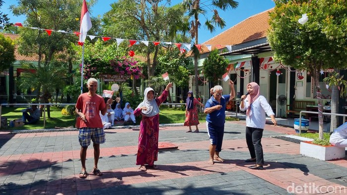 Para lansia di Griya Wredha pada saat mengikuti lomba 17 Agustus 2023 lalu.