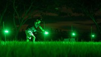Kelompok tani Joyo memanfaatkan lampu hijau yang dinamai Inovasi Lautan Merah (lampu meningkatkan produksi bawang merah) dengan energi listrik PLN sebagai penangkal hama.  