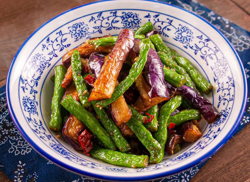 Resep Tumis Terong dan Buncis ala Hunan