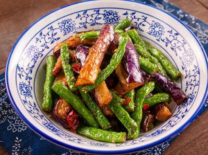 Resep Tumis Terong dan Buncis ala Hunan, Empuk Gurih dan Pedas Menyengat
