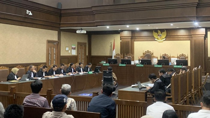 Sidang kasus suap Hasbi Hasan (Mulia/detikcom)