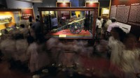 Begini suasana di Museum Utama Kolombo, Sri Lanka, Selasa (5/12/2023) yang memamerkan sejumlah artefak era kolonial.