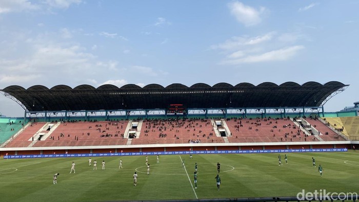 Stadion Maguwoharjo, Sleman. Foto diunggah Selasa (5/12/2023).