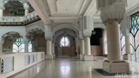 Masjid Agung mulai difungsikan kembali sejak akhir November 2023. (Kartika Sari/detikSumut)