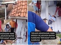 Jerit Kesakitan Anis Dianiaya Ayah Kandung di Sukabumi
