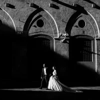 Fabio Mirulla pemenang kategori foto pernikahan Hitam dan Putih. Foto: International Wedding Photographer of the Year