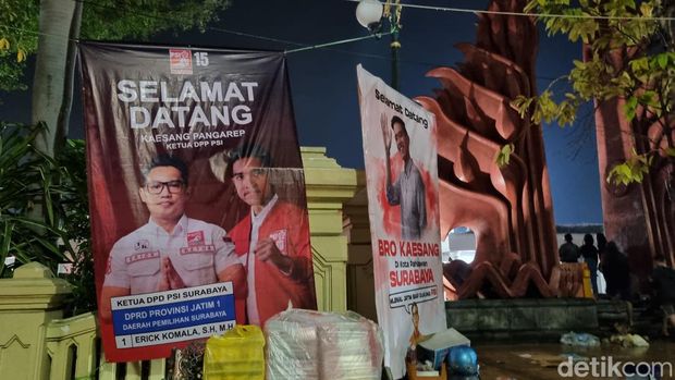 Acara konser yang digelar bikers di Tugu Pahlawan diduga mengandung unsur kampanye PSI dan dihadiri Kaesang Pangarep.