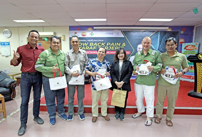 Eka Hospital Gelar Health Talk Penanganan Terkini Saraf Kejepit di Jambi