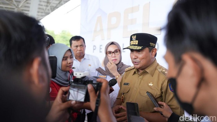 Pj Gubernur Sulsel Bahtiar Baharuddin.