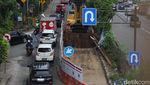 Belum Kelar-kelar, Galian Jl TB Simatupang Bikin Macet
