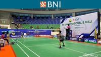 Jual beli serangan terjadi. Theo maupun Shauqi memperlihatkan daya juang luar biasa dalam berupaya membuat lawan mati langkah. Foto: Farah Lumongga/detikcom