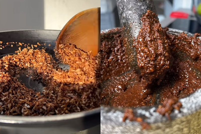 bule asal Inggris masak rendang