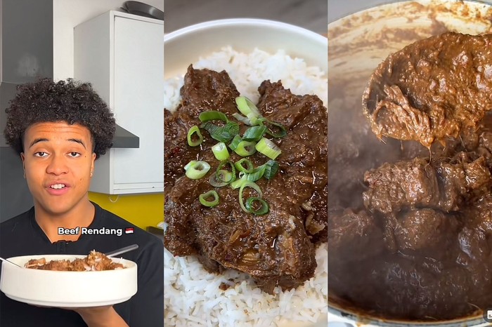bule asal Inggris masak rendang
