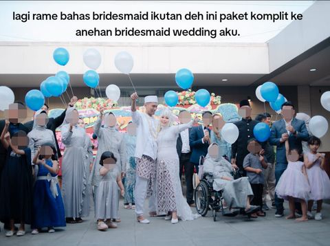 Curhatan pengantin wanita yang mengatakan acara pernikahannya hancur karena sikap bridesmaid, viral di TIkTok