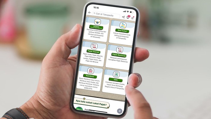 Fitur Tokopedia