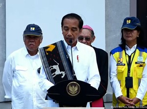 Jokowi Resmikan Gereja Katedral Kupang yang Sempat Rusak Imbas Badai Seroja