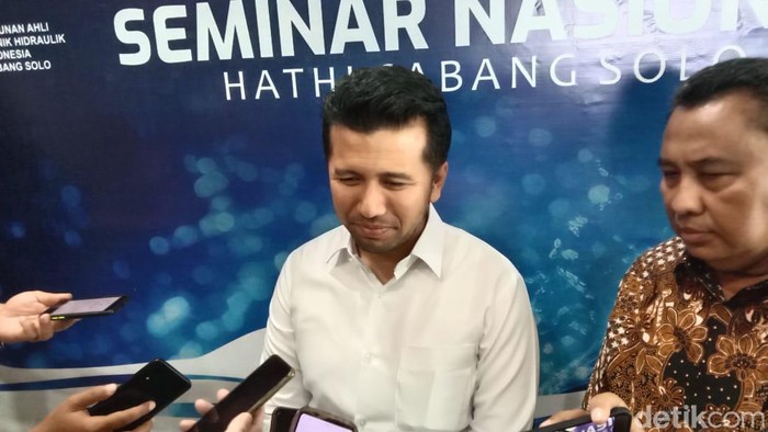 Jubir Gibran Emil Dardak saat dijumpai di UNS, Rabu (6/12/2023).