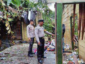 Ibu-Anak di Taput Tertimpa Pohon saat Lipat Kain di Rumah, 1 Tewas