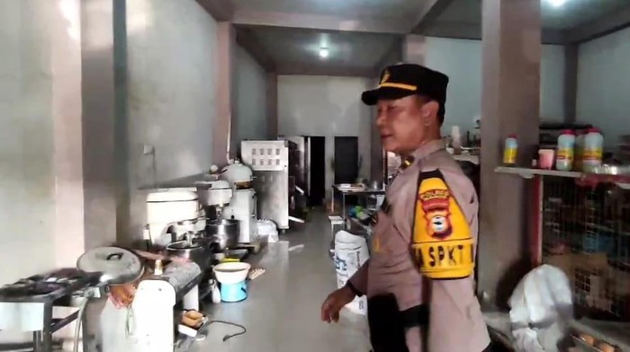 Lokasi pembunuhan ayah dan anak di Maros. Dokumen Istimewa